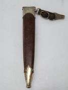 (AM) Skull And Crossbones Dagger And German Sheath