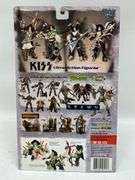 Kiss Gene Simmons Autographed McFarlane Action Figure On Blister Card w/ Signed Card