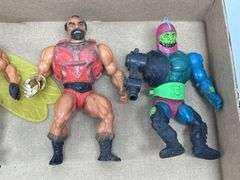 Vintage Mattel He Man MOTU Masters Of The Universe Action Figures