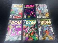 (J) Marvel ROM Spaceknight Comic Books, 1980s