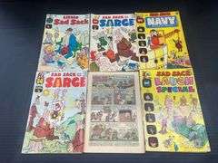 (J) 1960s & 1970s Harvey, Whitman, Modern, Charlton, And Gold Key Comic Books.