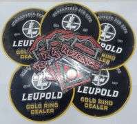 (AS) Redfield & Leupold Metal Advertising Signs