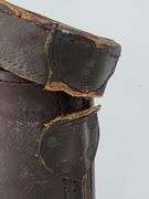 (AS) Leather Rifle Case And Wooden Gun Case