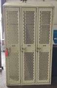 Superior Metal 3 Locker Unit