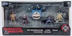 2020 Jada Dungeons & Dragons 5 Pc. Die Cast Figure Set NIB