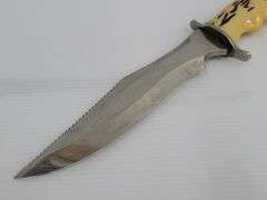 (A) Vintage Scubapro Fixed Blade Dive Knife w/ Sheath