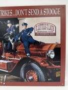 The Three Stooges Metal Sign