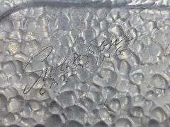 (Q) Hammered Aluminum Serving Trays By West Bend And Swanson's Catering