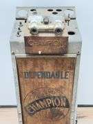 Vintage Champion Spark Plugs Spark Plug Cleaner w/ Original Tin Sign