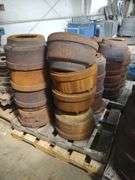 Used Rear Brake Drums Off Of BlueBird Buses