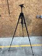 (J) Joilcan AH75 Camera Tripod, With iShoot Long Range Quick Release Plate, And VidPro Tripod Bag.