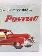 Pontiac Embossed Metal Sign