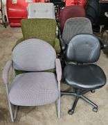 (6) Various Style Office Chairs.