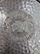 (Q) Vintage Hand-Wrought Aluminum Serving Trays And Plates With Floral Designs