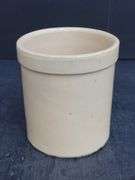 (Q) Pair Of Vintage Stoneware Crocks Includes Roseville