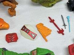 1980s Mattel Masters Of The Universe MOTU Vehicle Parts / Accessories Weapons & More