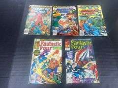 (J) Marvel Fantastic Four Comic Books, 1970s-1980s.