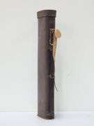 (AS) Leather Rifle Case And Wooden Gun Case