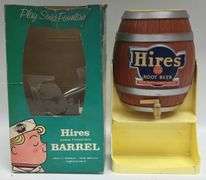 Vintage Hires Root Beer Soda Dispenser Toy In Original Box