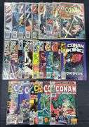 (J) Marvel Conan Comic Books.