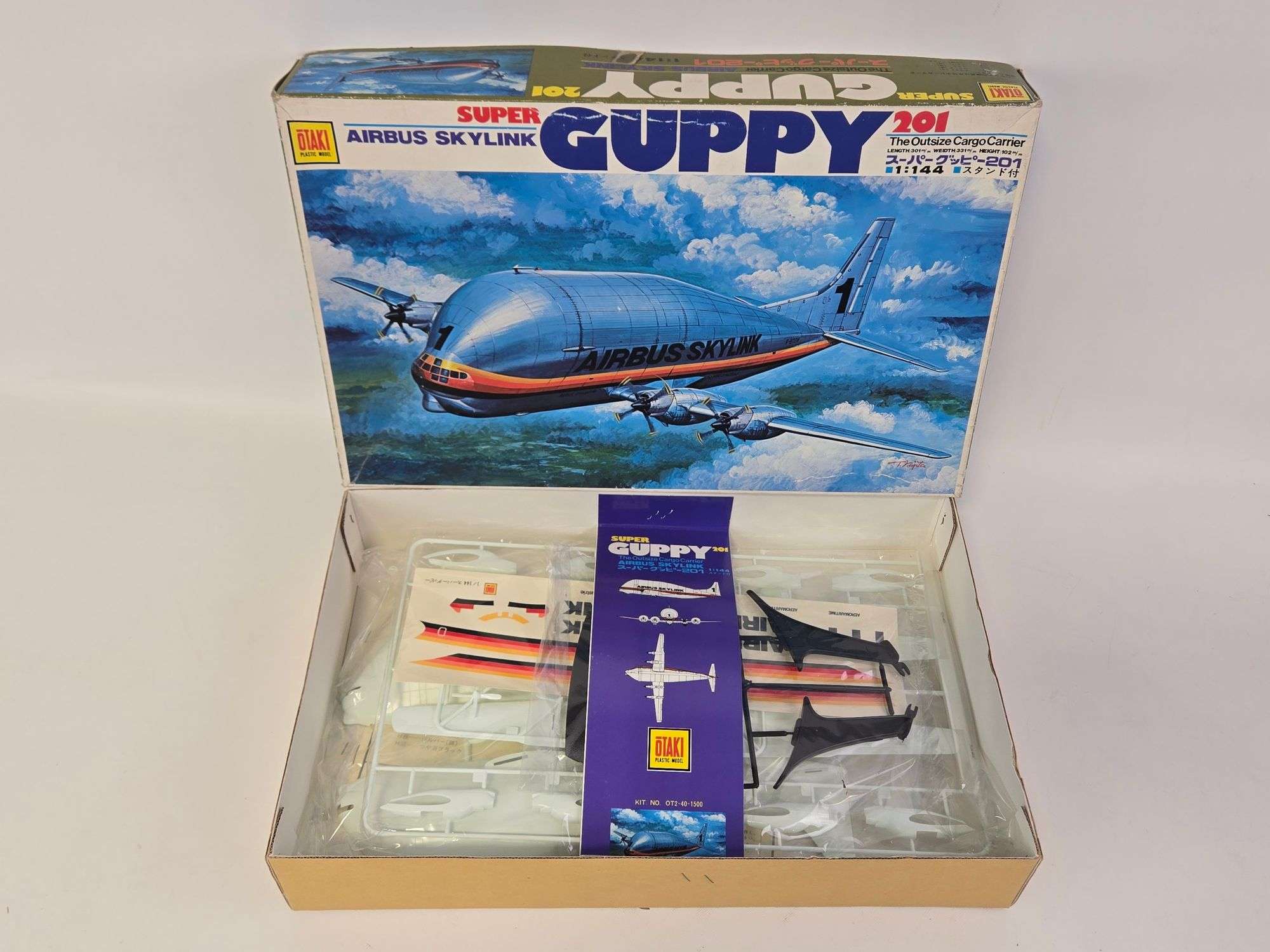 1/144 Scale Otaki Super Guppy Airbus Skylink Cargo Aircraft Model