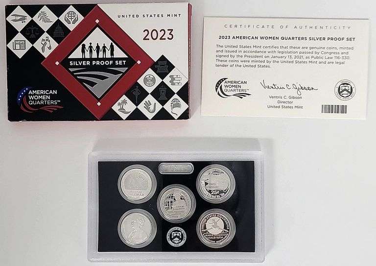 2023 United States American Women Quarters Silver Proof Set
