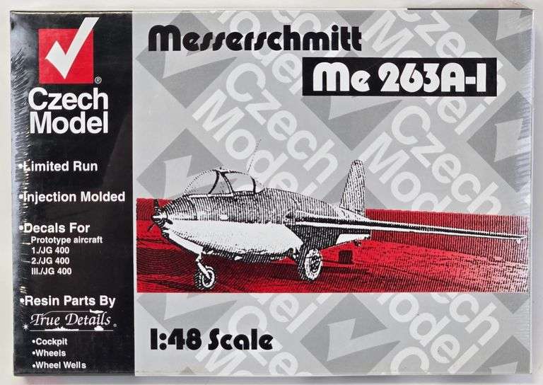 1/48 Scale Czech Model Messerschmitt Me263A-1 Model Kit - Sealed