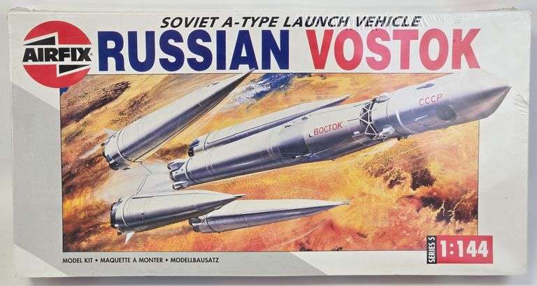 1/144 Scale AirFix Russian Vostok Soviet A-Type Launch Vehicle  Model Kit - Sealed