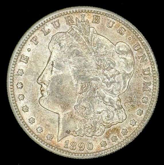 1890-S U.S. Morgan Silver Dollar