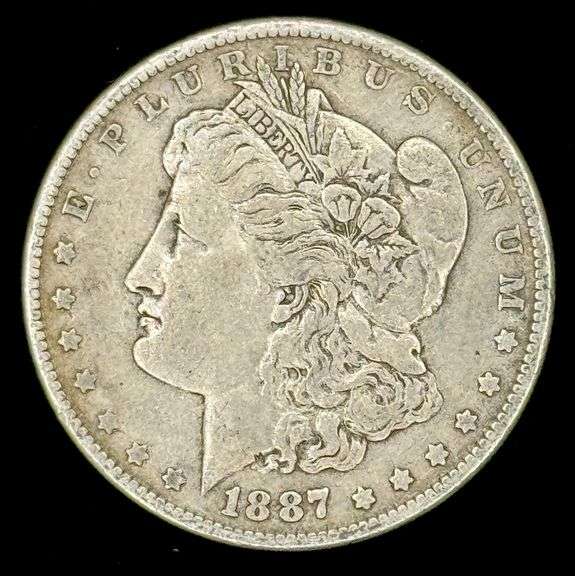 1887 U.S. Morgan Silver Dollar