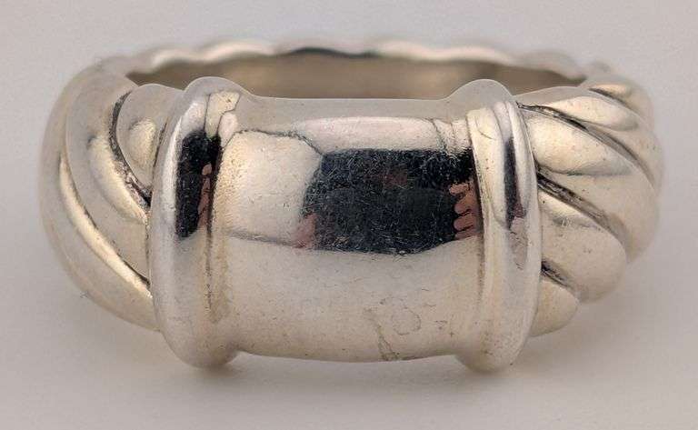 Sterling Cable Style Ring