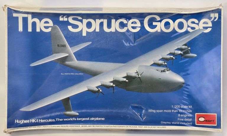 1/200 Scale Minicraft The Spruce Goose Hughes HK-1 Hercules Model Kit - Sealed