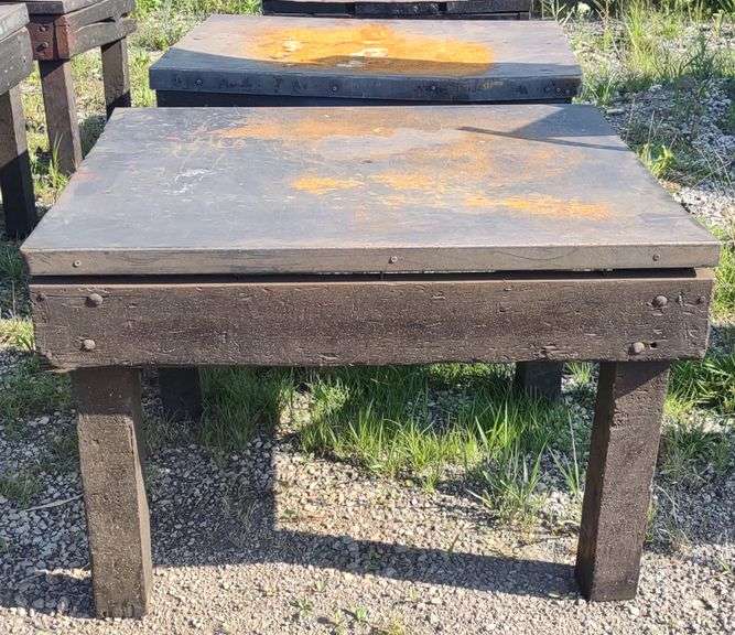Steel Top Work Tables