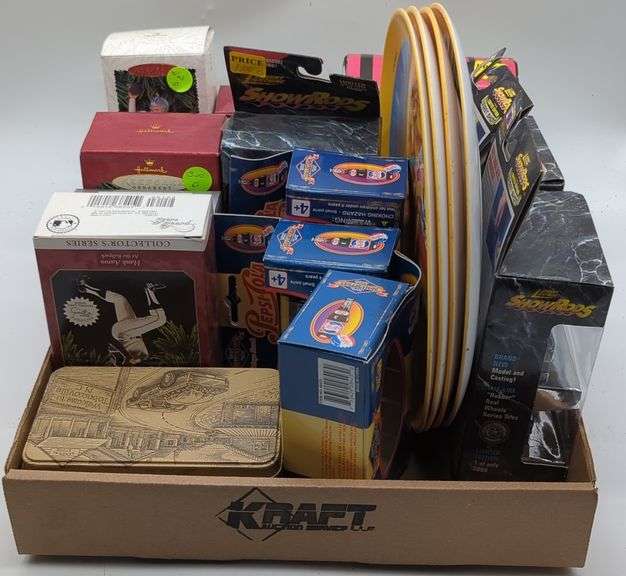 (U) Hallmark ornaments,show rods , McDonald's plates and more.