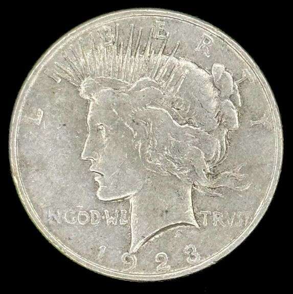 1923 U.S. Peace Silver Dollar