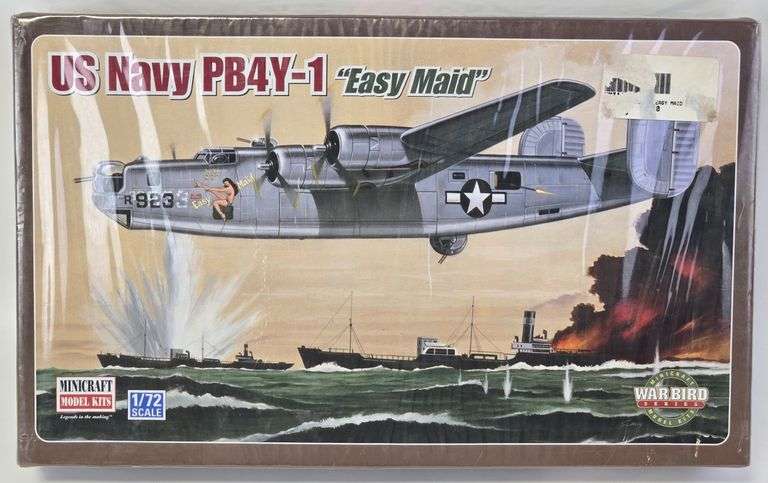 1/72 Scale Minicraft US Navy PB4Y-1 "Easy Maid" Model Kit - Sealed