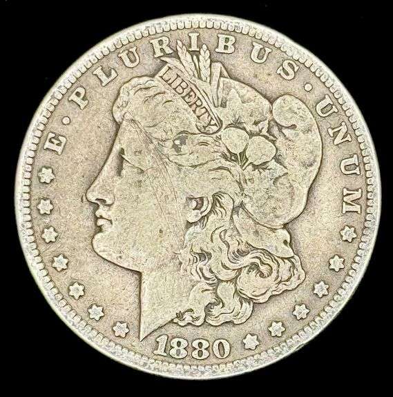 1880-S U.S. Morgan Silver Dollar