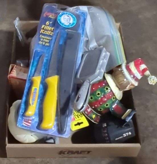 (U) Fishing items, Christmas and more.