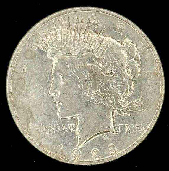 1923-D U.S. Peace Silver Dollar