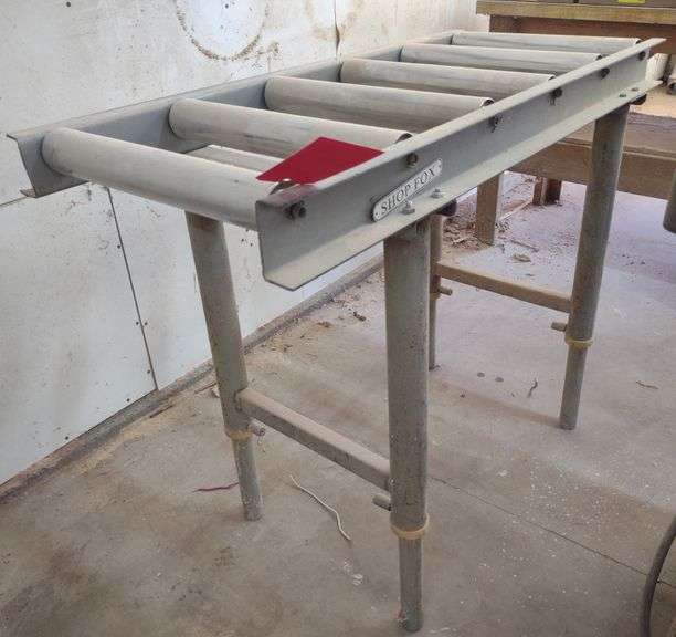 Shop Fox Adjustable Roller Table