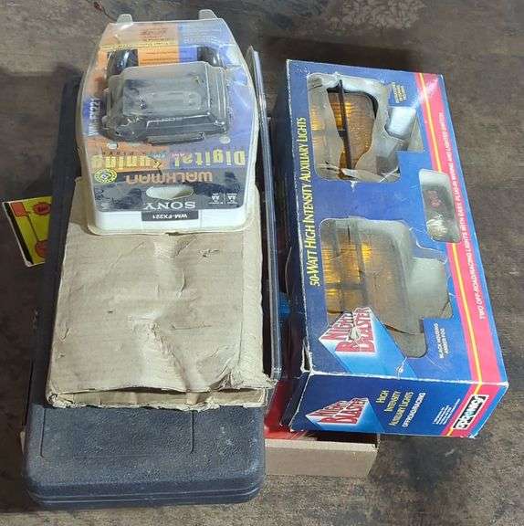 (U) Drill bits, electric knife, walkman and more