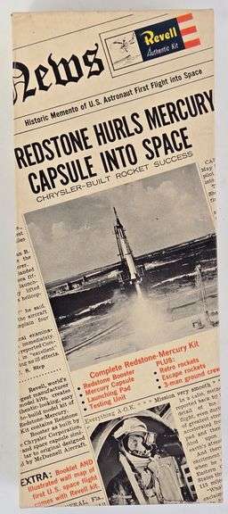Revell Redstone Hurls Mercury Capsule Into Space Model Kit