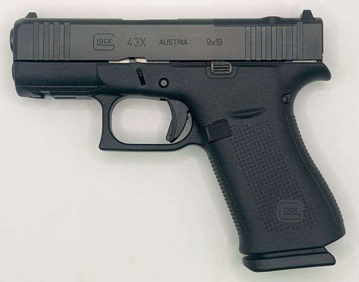 Glock 43x MOS 9mm Luger Subcompact Semi Automatic Pistol