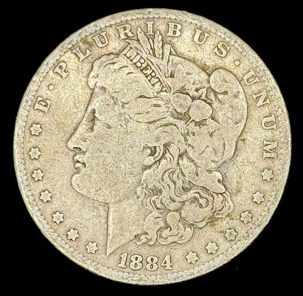 1884-O U.S. Morgan Silver Dollar