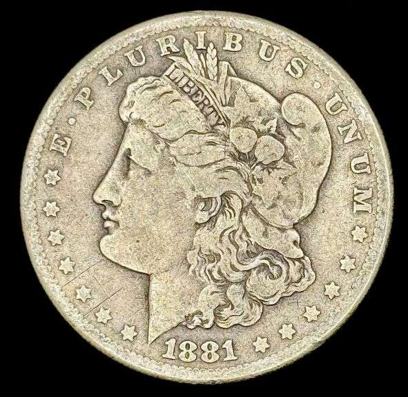 1881-S U.S. Morgan Silver Dollar