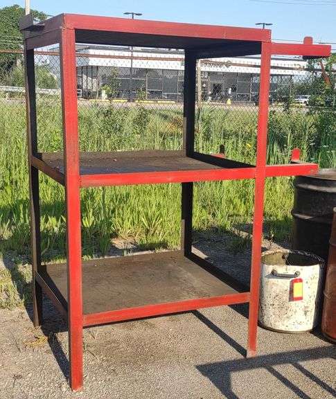 Industrial Metal 3-Tier  Shelf