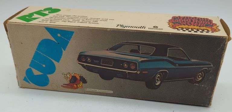 (U) General Mills "72" Barracuda Basin St. Blue. Approx 7" .