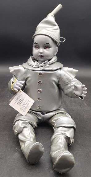 (L) Marie Osmond fine collectors Dolls " Baby Tin Man" in the box.