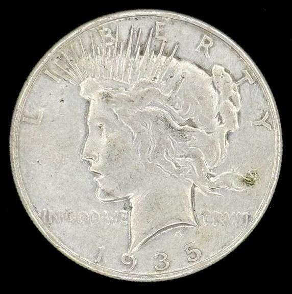 1935-S U.S. Peace Silver Dollar