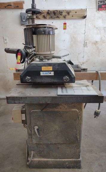 Northwood Wood Shaper & Comatic Power Feeder w/ Manuals